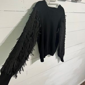 Fall/winter tassel sweater